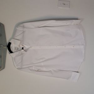 White button down
